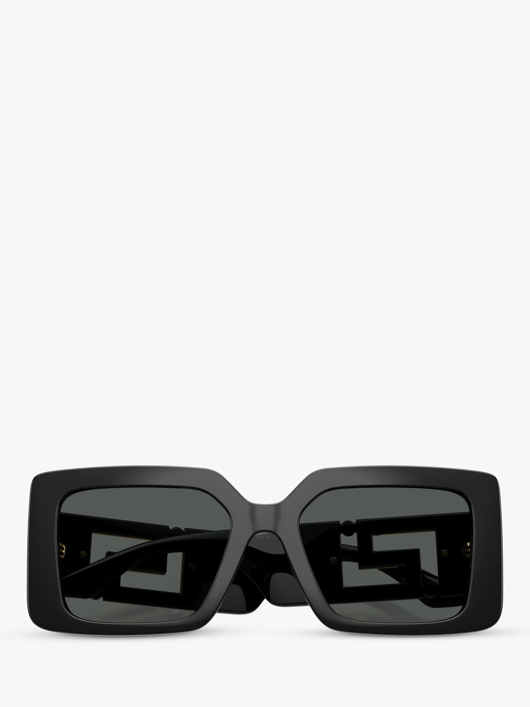 Versace women's square sunglasses black (British brand)