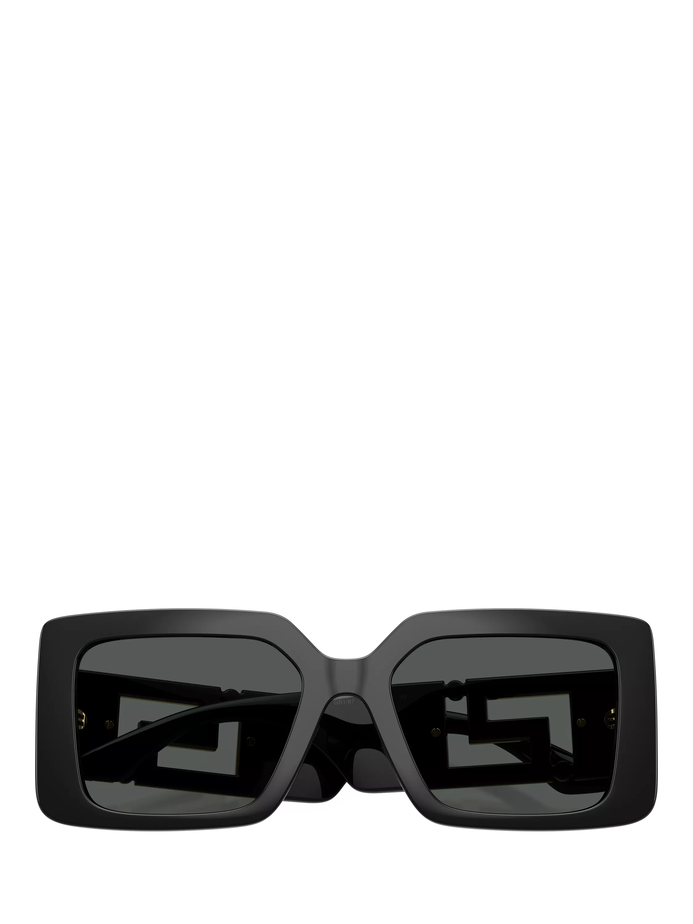 Versace women's square sunglasses black (British brand)