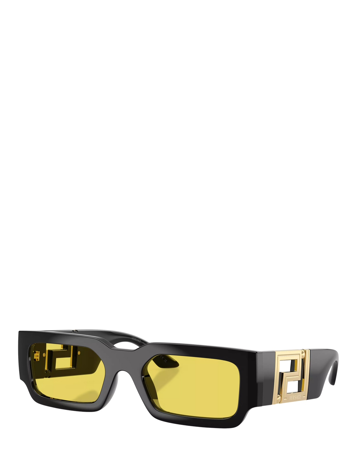 Versace VE4506U sunglasses black yellow 54mm imported from the UK