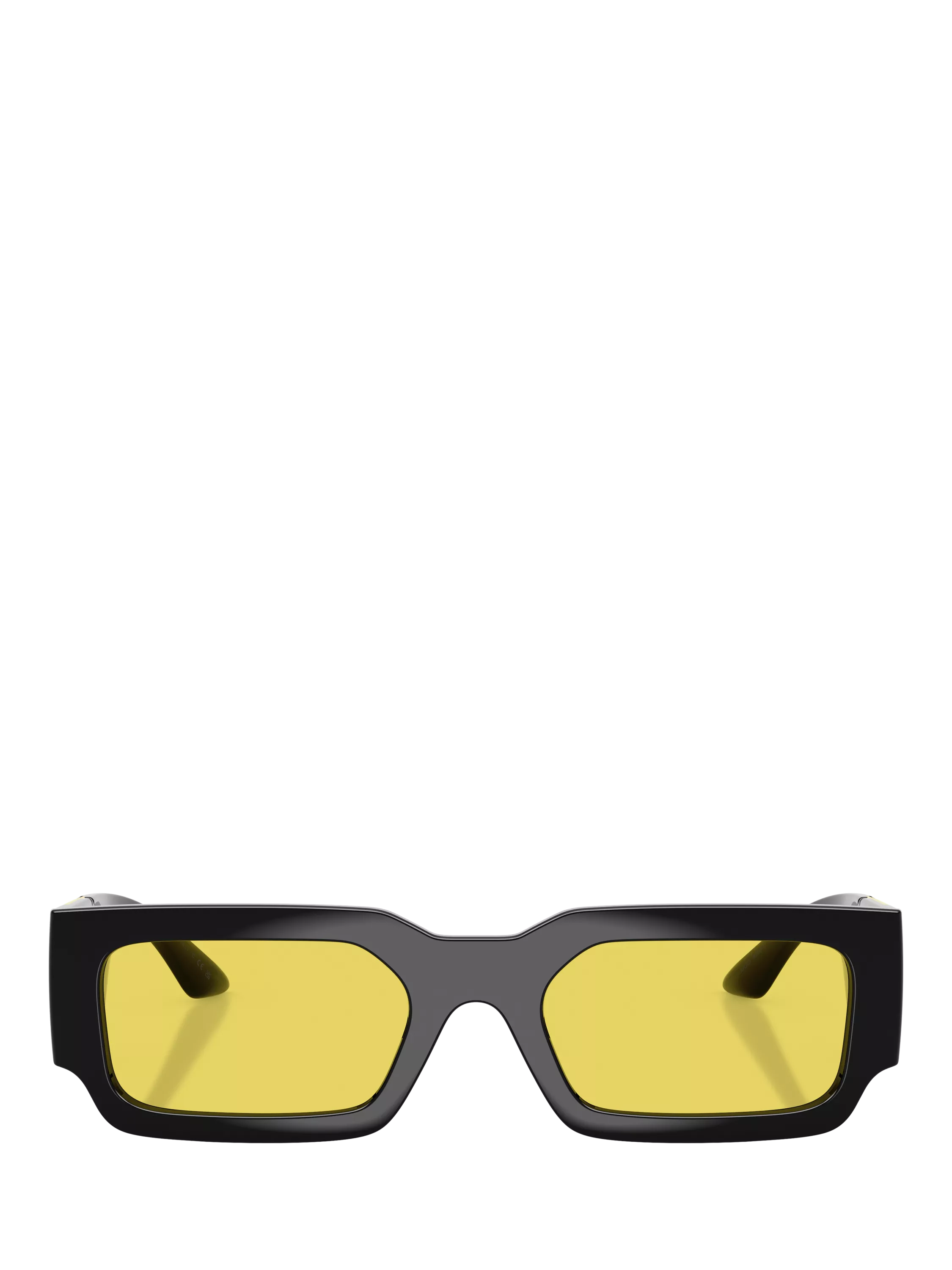 Versace VE4506U sunglasses black yellow 54mm imported from the UK