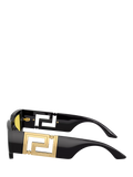 Versace VE4506U sunglasses black yellow 54mm imported from the UK
