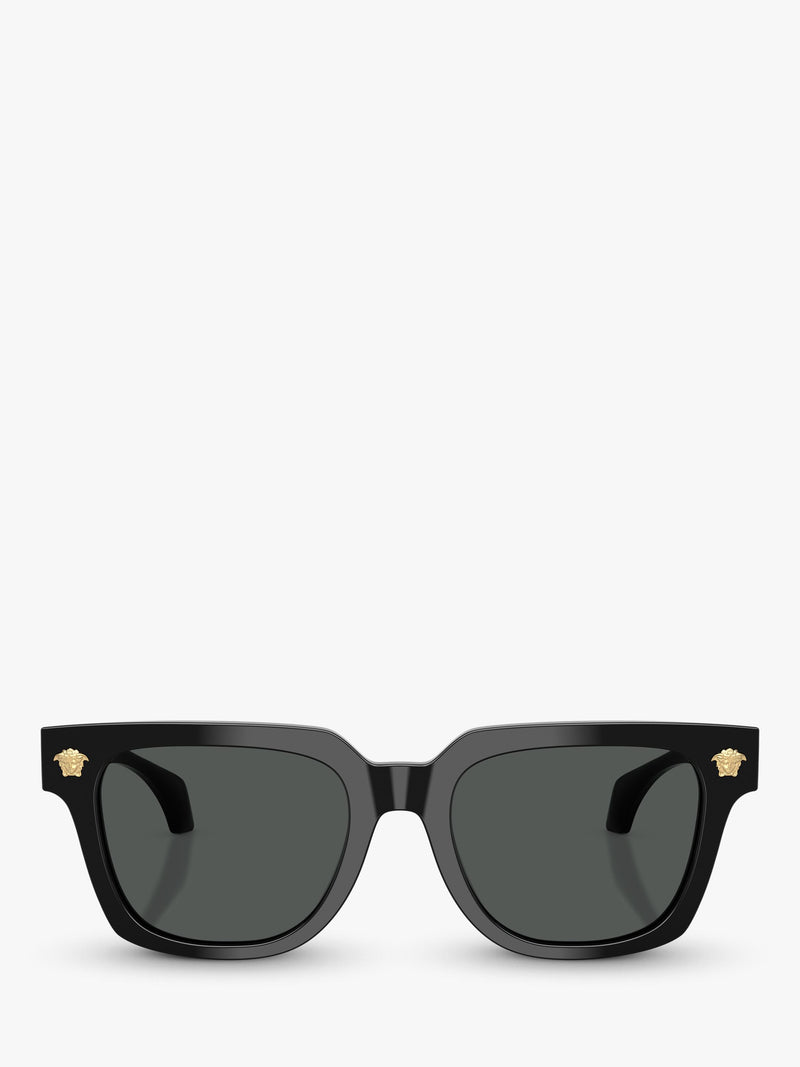 Versace D-Frame sunglasses black 52mm lens, UK version