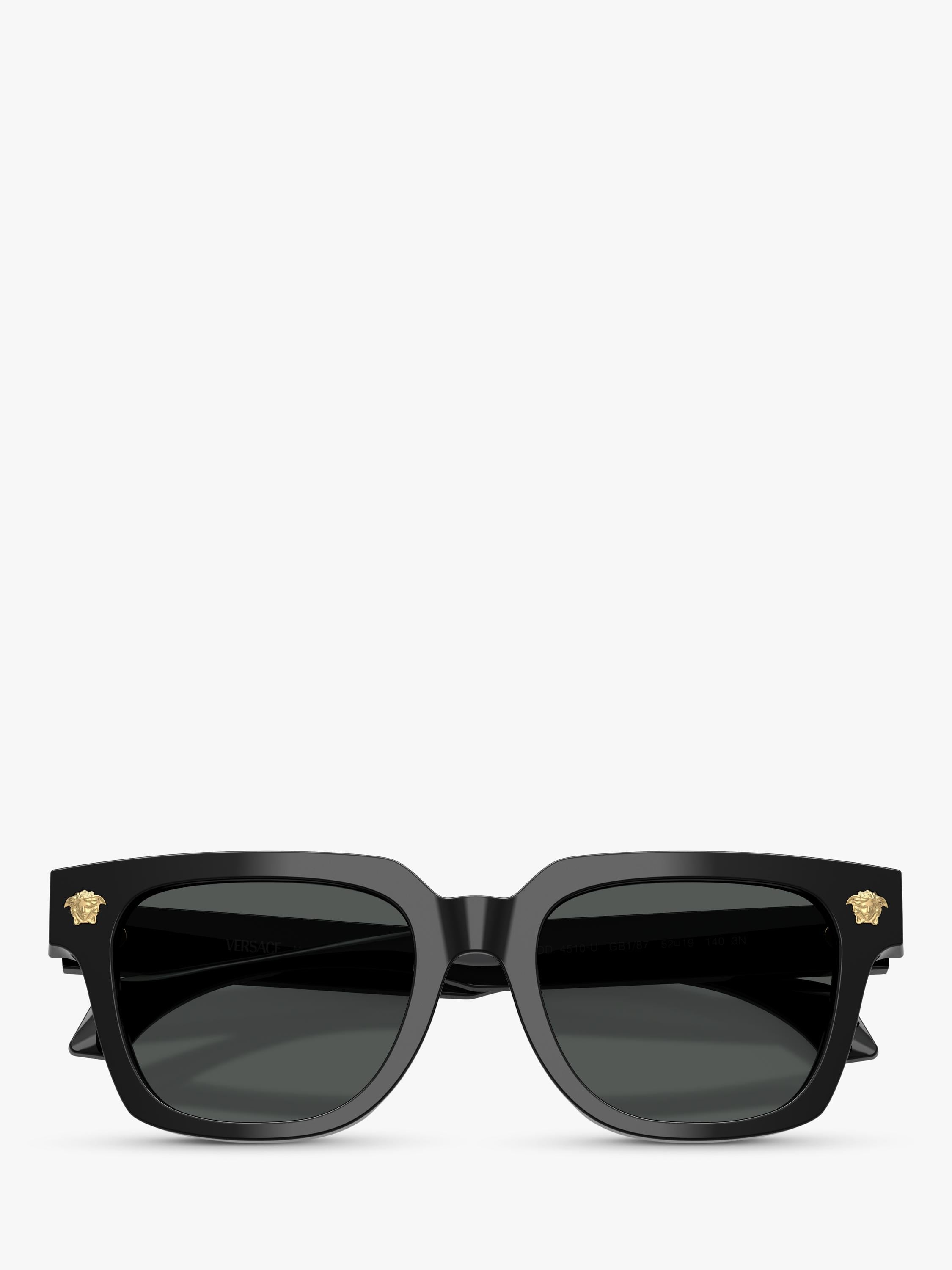 Versace D-Frame sunglasses black 52mm lens, UK version