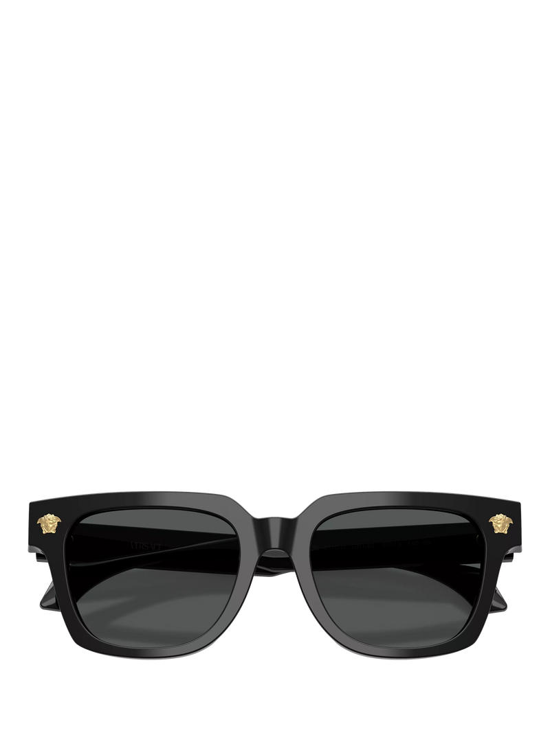 Versace D-Frame sunglasses black 52mm lens, UK version
