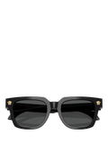 Versace D-Frame sunglasses black 52mm lens, UK version