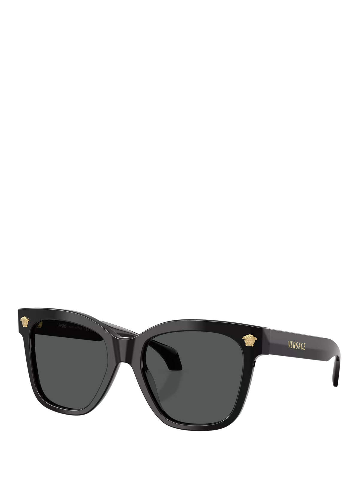 Versace square sunglasses black grey 55mm lens, imported from the UK