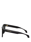 Versace square sunglasses black grey 55mm lens, imported from the UK