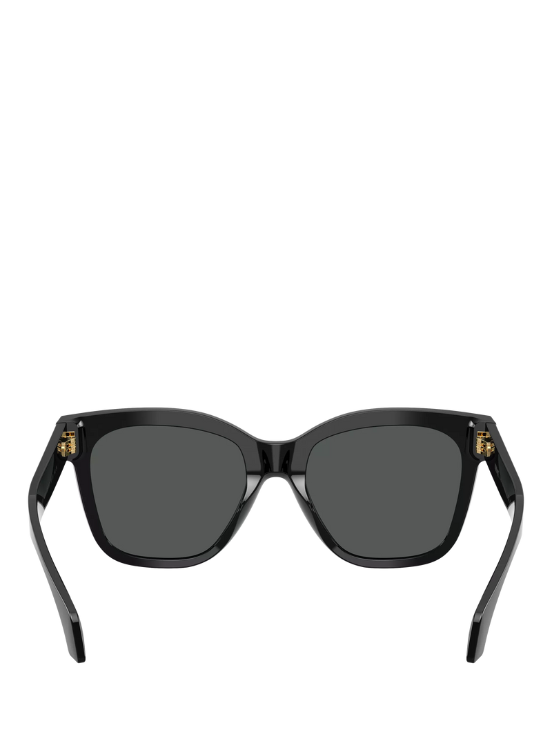Versace square sunglasses black grey 55mm lens, imported from the UK