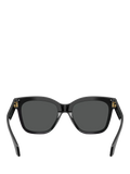 Versace square sunglasses black grey 55mm lens, imported from the UK