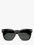 Versace square sunglasses black grey 55mm lens, imported from the UK