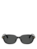 Versace oval sunglasses black acetate 53mm - British product