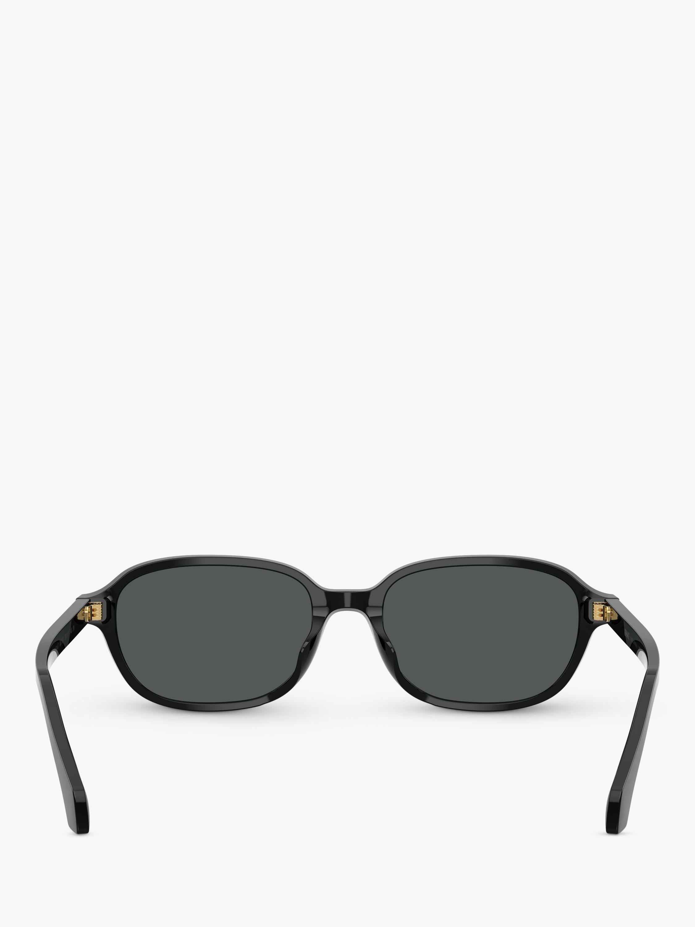 Versace oval sunglasses black acetate 53mm - British product
