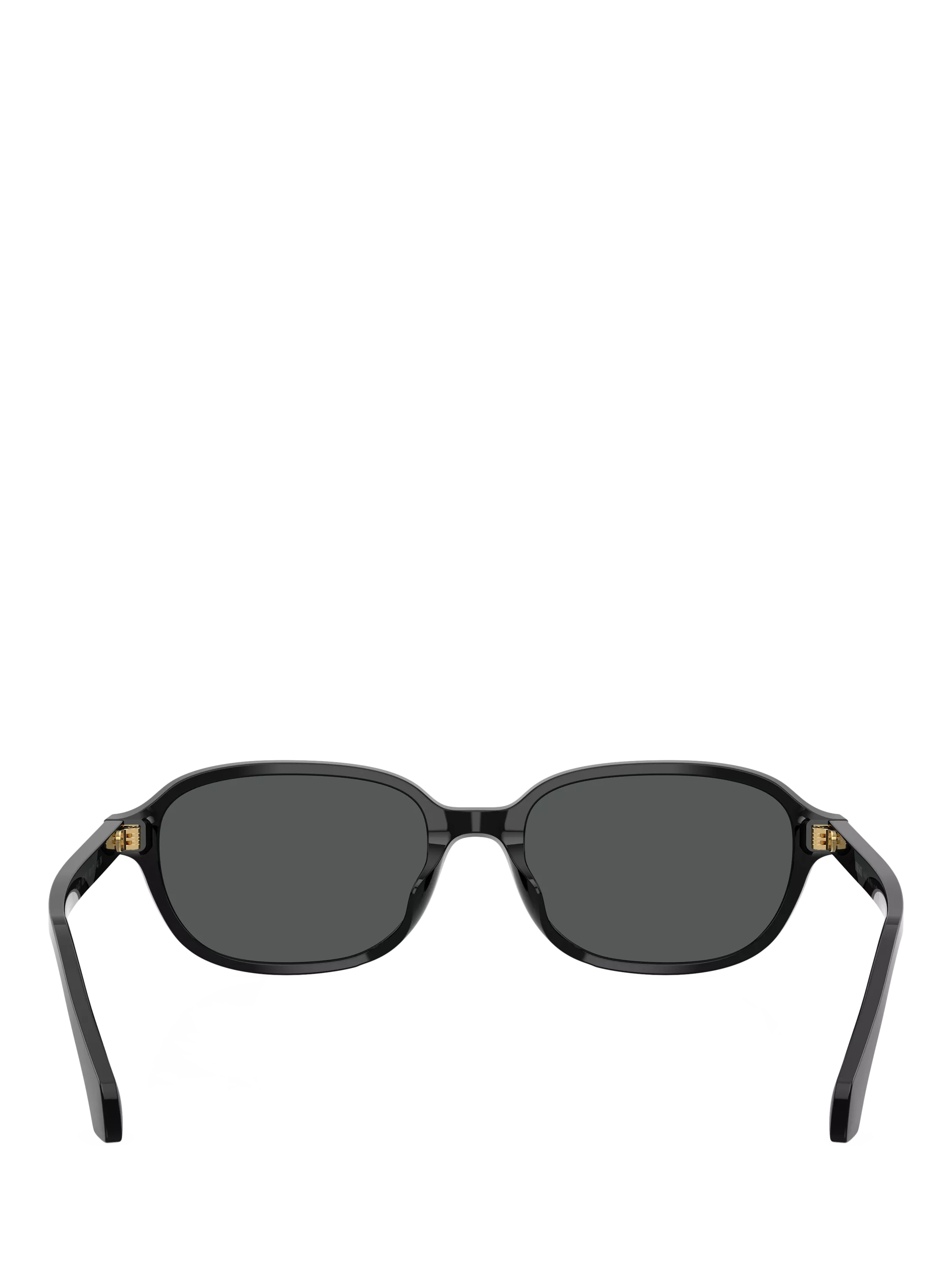 Versace oval sunglasses black acetate 53mm - British product