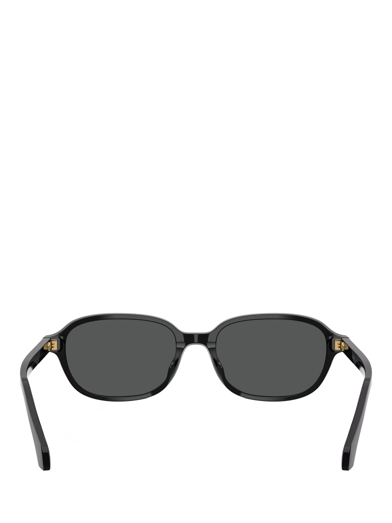Versace oval sunglasses black acetate 53mm - British product