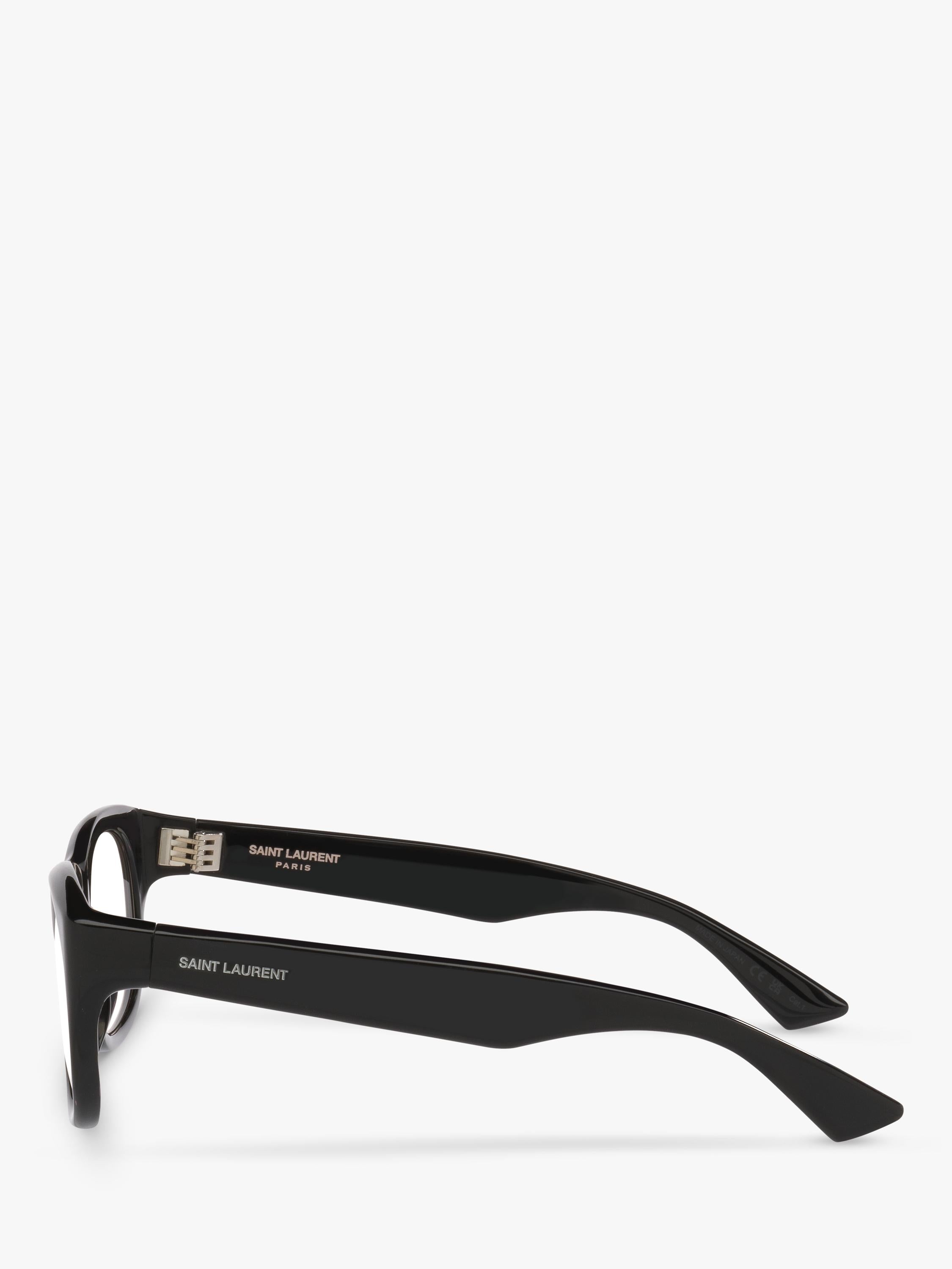 Yves Saint Laurent rectangular sunglasses black, UK version