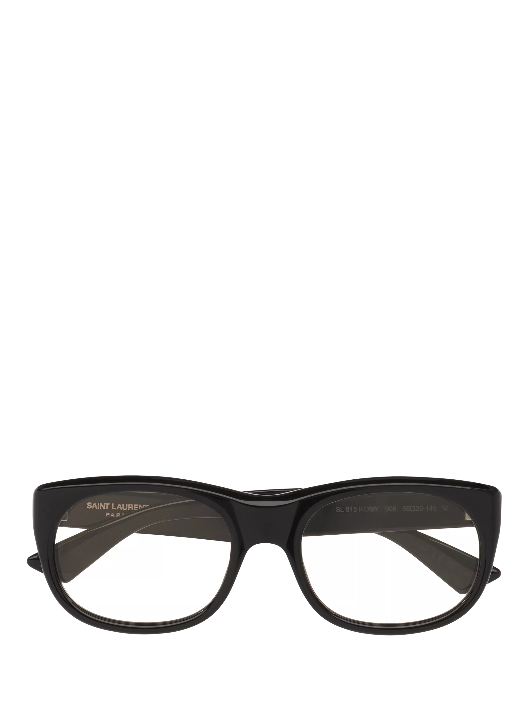 Yves Saint Laurent rectangular sunglasses black, UK version