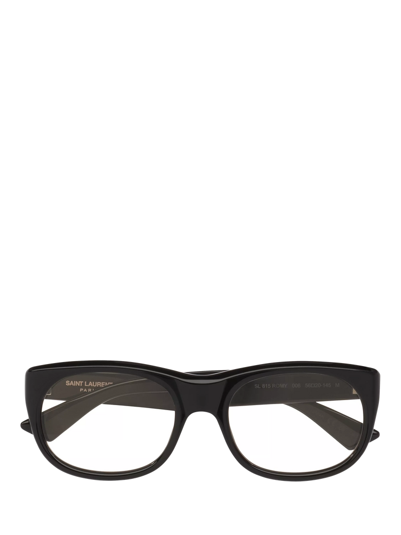 Yves Saint Laurent rectangular sunglasses black, UK version