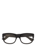 Yves Saint Laurent rectangular sunglasses black, UK version
