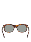 Yves Saint Laurent oval sunglasses in tortoise and brown, UK version