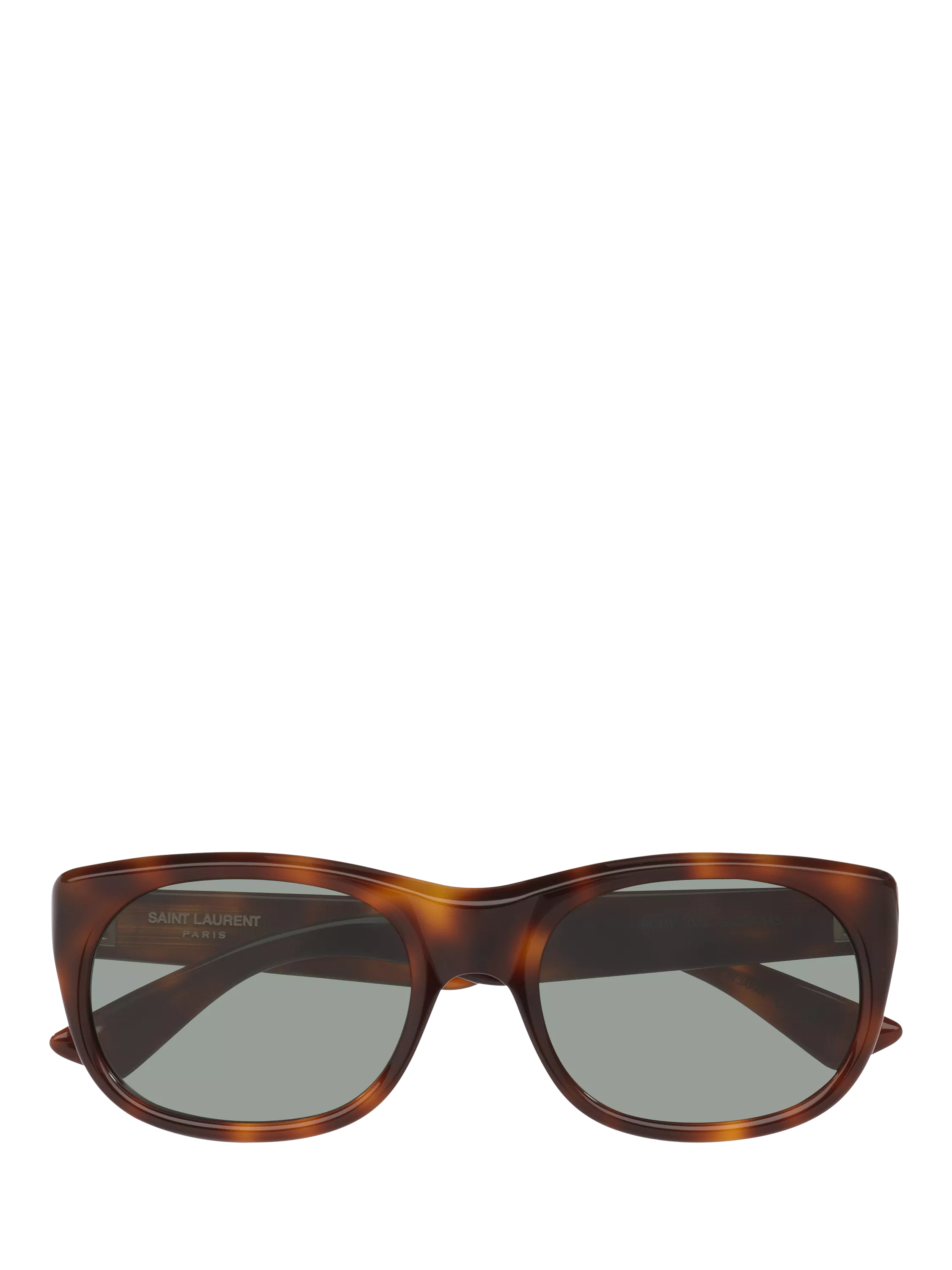Yves Saint Laurent oval sunglasses in tortoise and brown, UK version