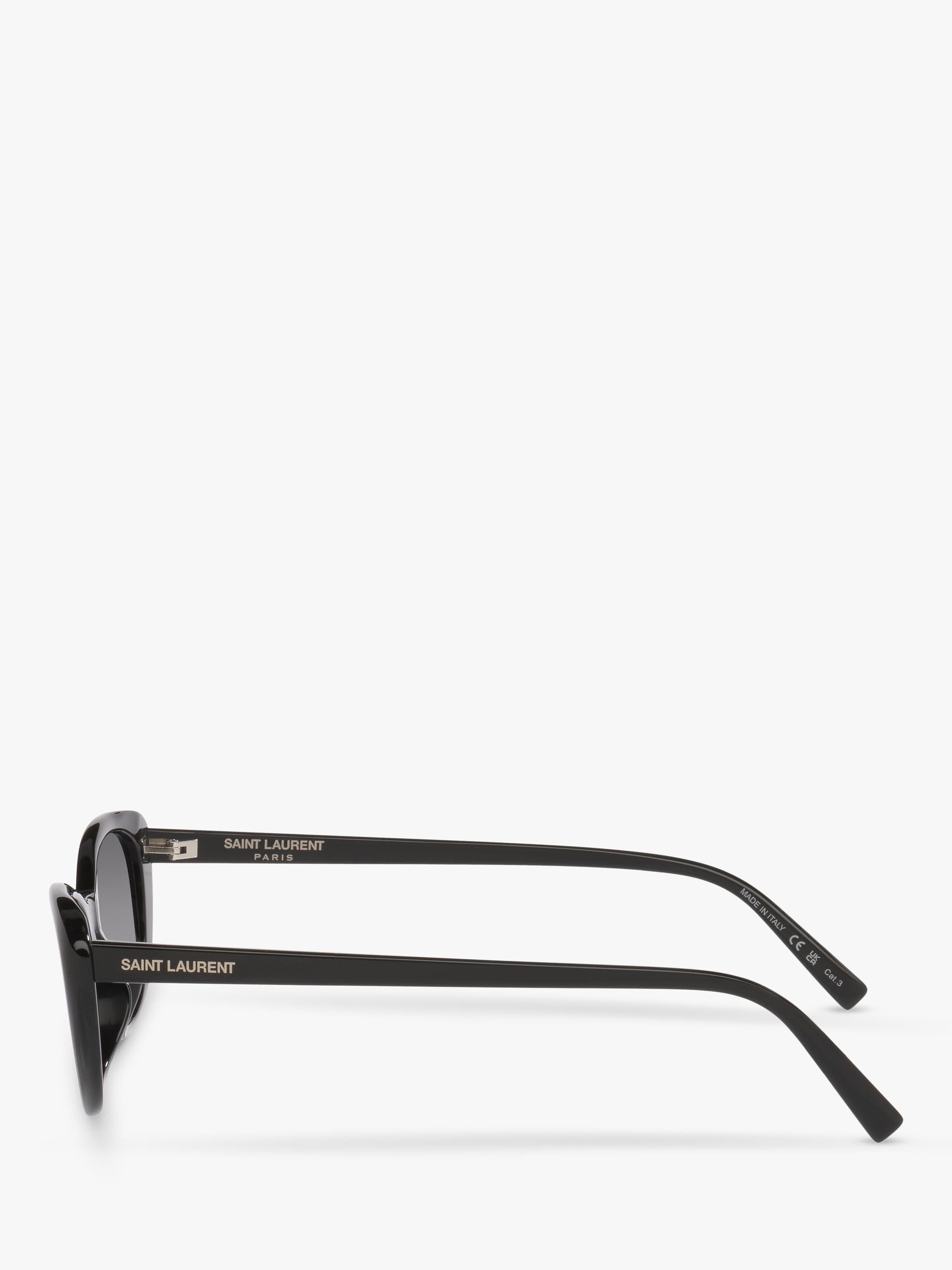 Yves Saint Laurent cat eye sunglasses black grey, UK version
