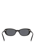 Yves Saint Laurent cat eye sunglasses black grey, UK version
