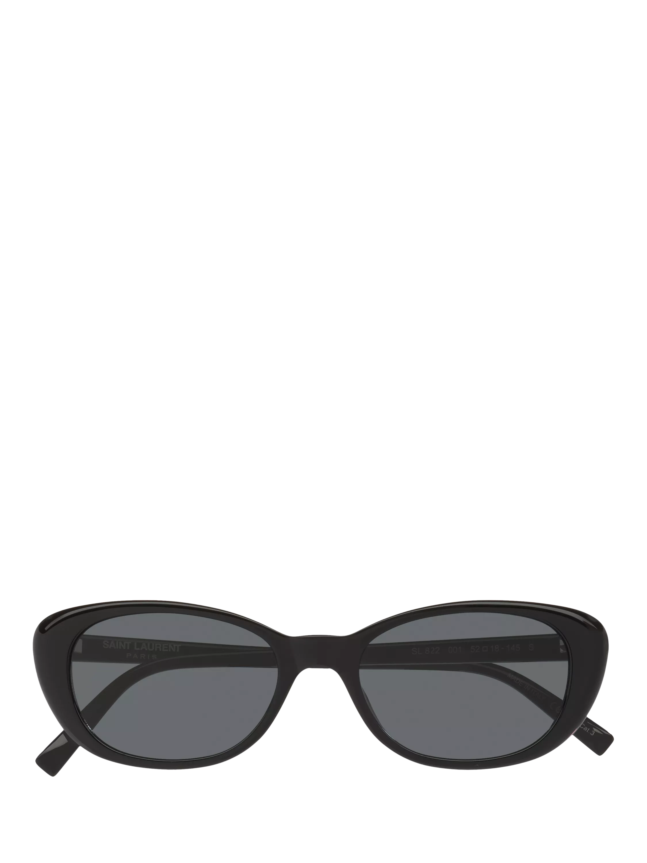 Yves Saint Laurent cat eye sunglasses black grey, UK version