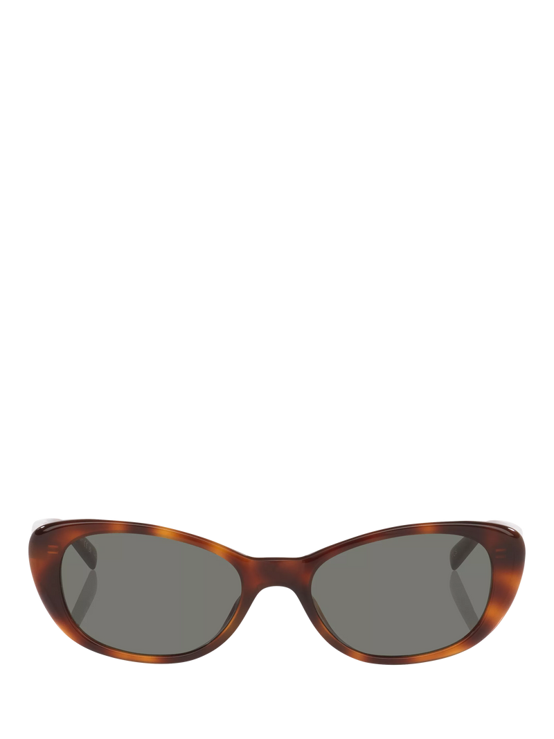 Yves Saint Laurent brown cat eye sunglasses, UK version