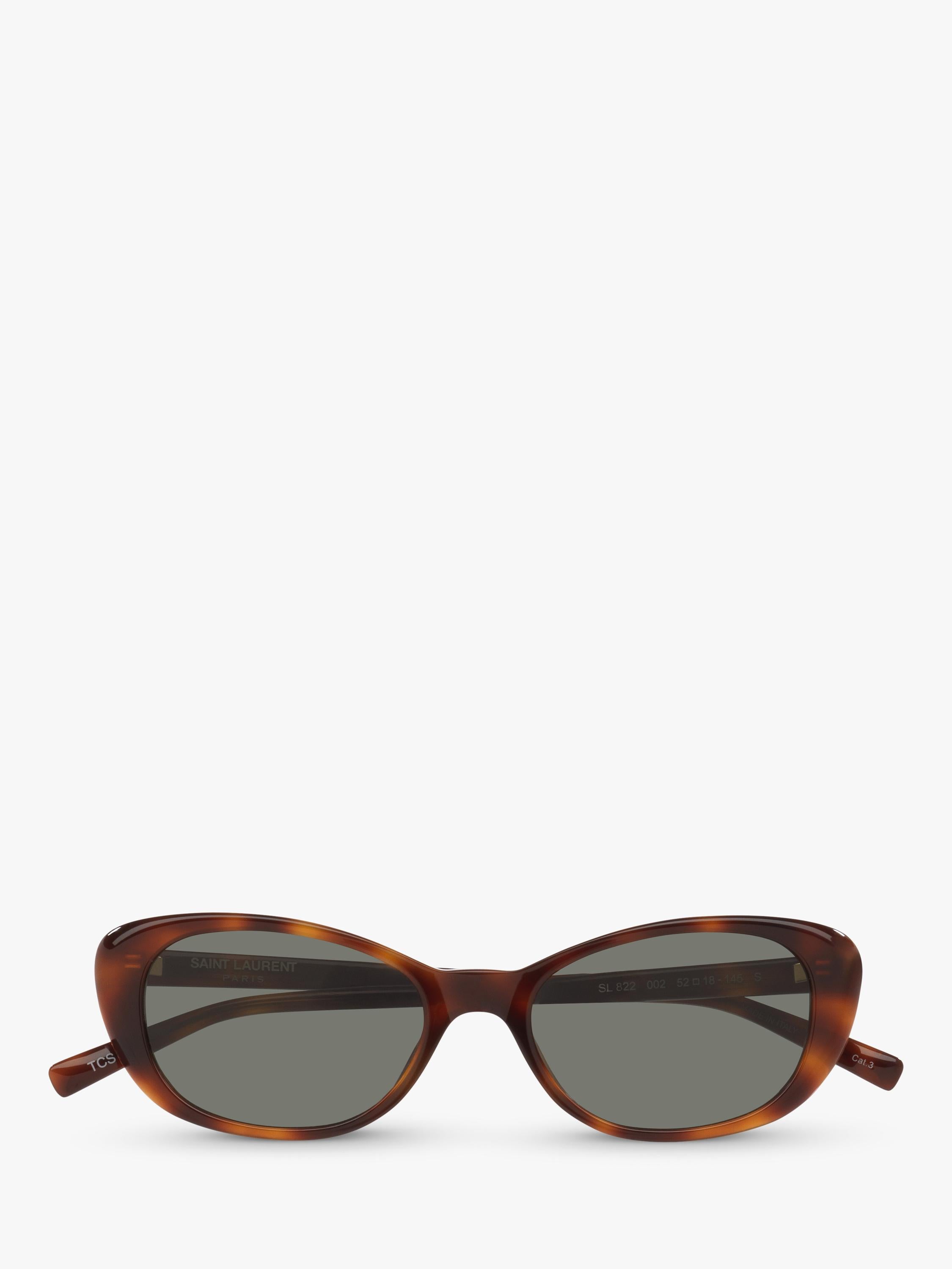 Yves Saint Laurent brown cat eye sunglasses, UK version