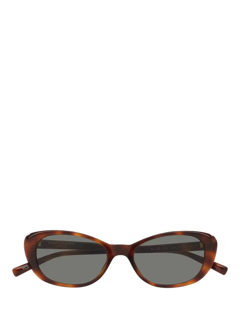 Yves Saint Laurent brown cat eye sunglasses, UK version