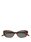 Yves Saint Laurent brown cat eye sunglasses, UK version