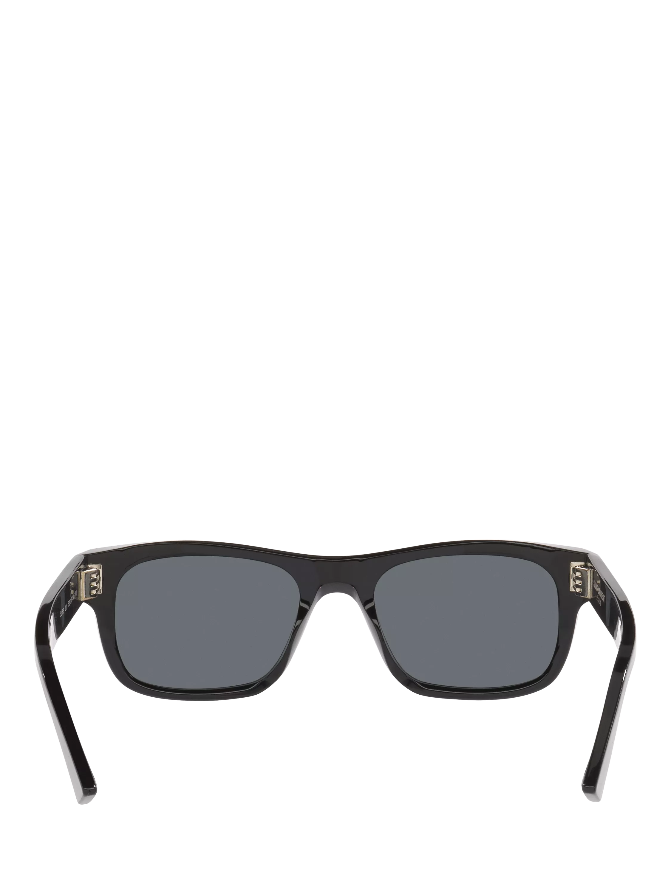 Yves Saint Laurent rectangular sunglasses in black and grey, UK version