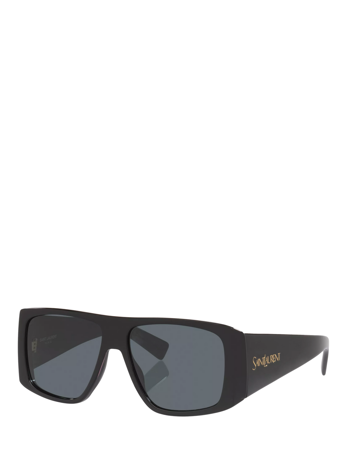 Yves Saint Laurent rectangular sunglasses black grey - British product