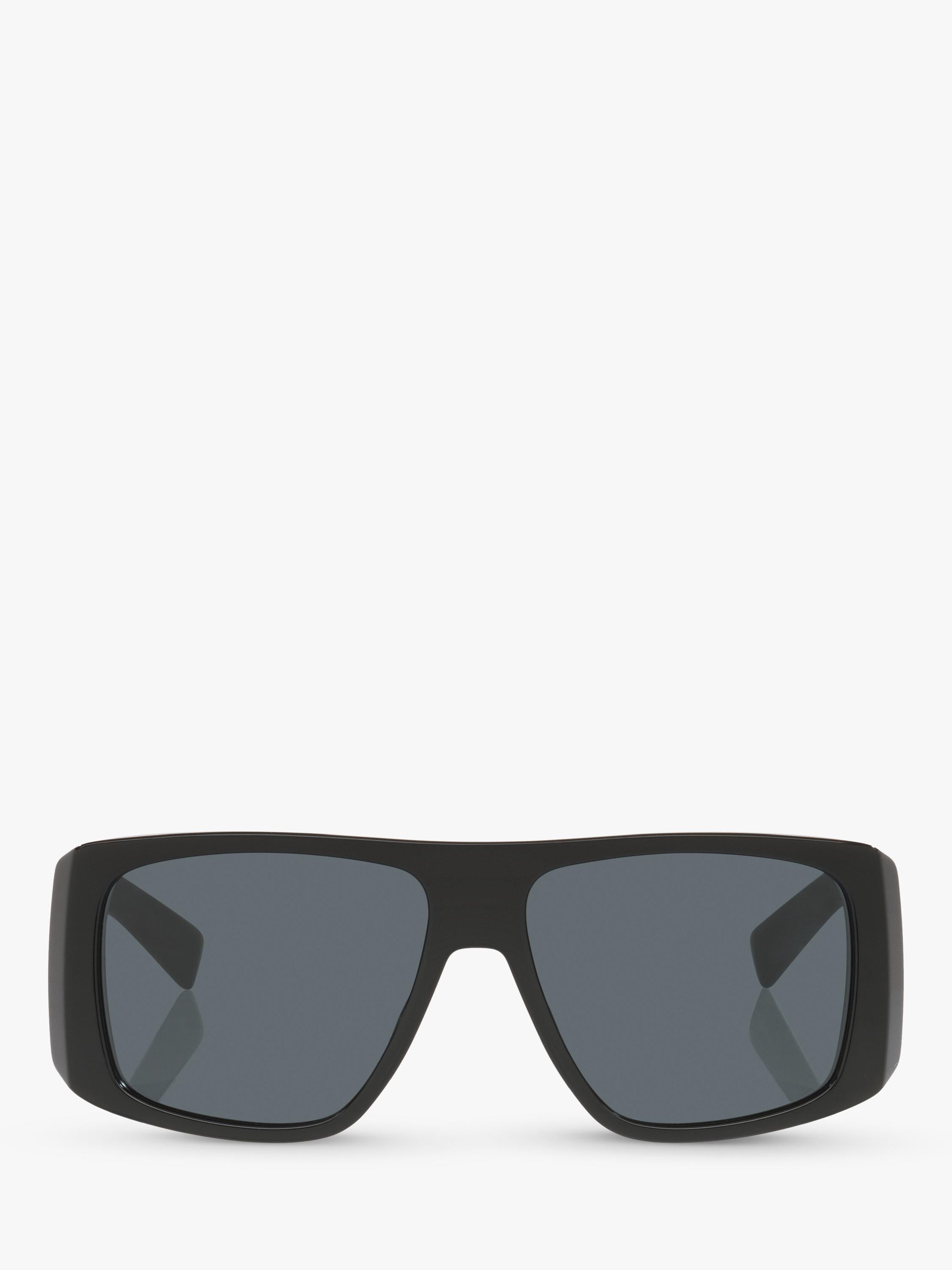 Yves Saint Laurent rectangular sunglasses black grey - British product