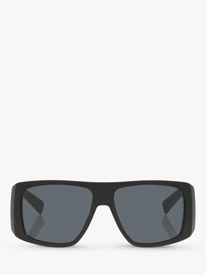 Yves Saint Laurent rectangular sunglasses black grey - British product