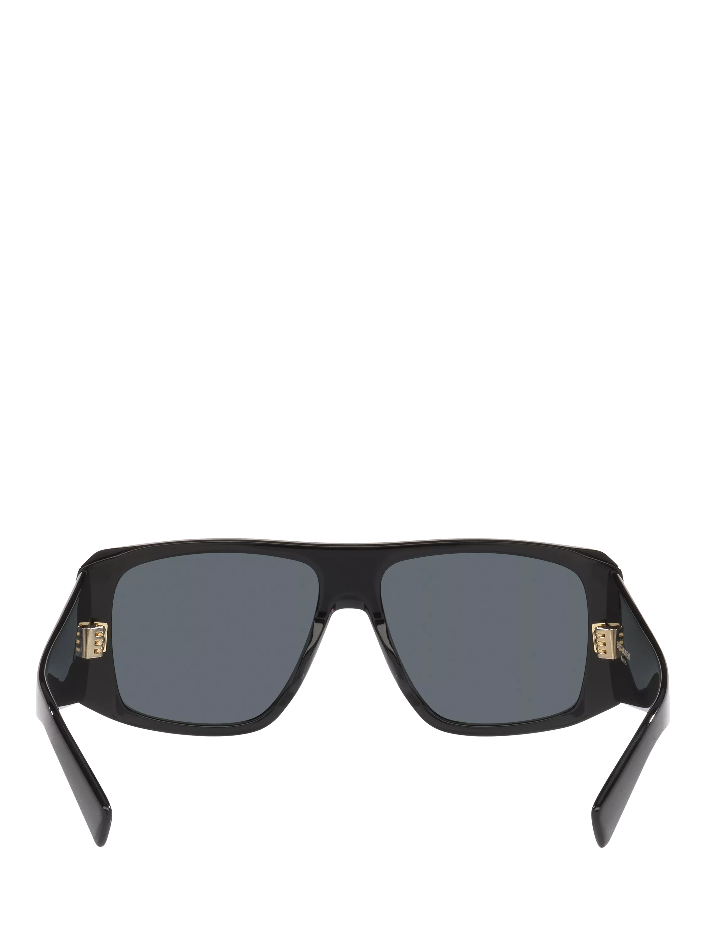 Yves Saint Laurent rectangular sunglasses black grey - British product
