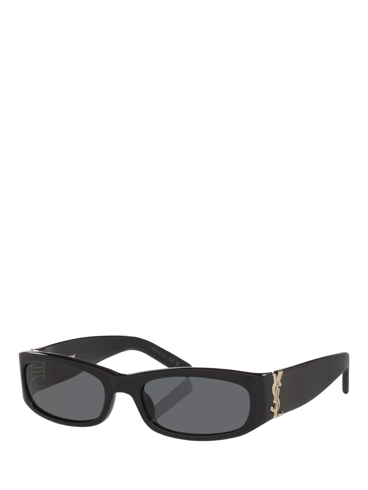 Yves Saint Laurent YS000914 Rectangular Sunglasses, Black