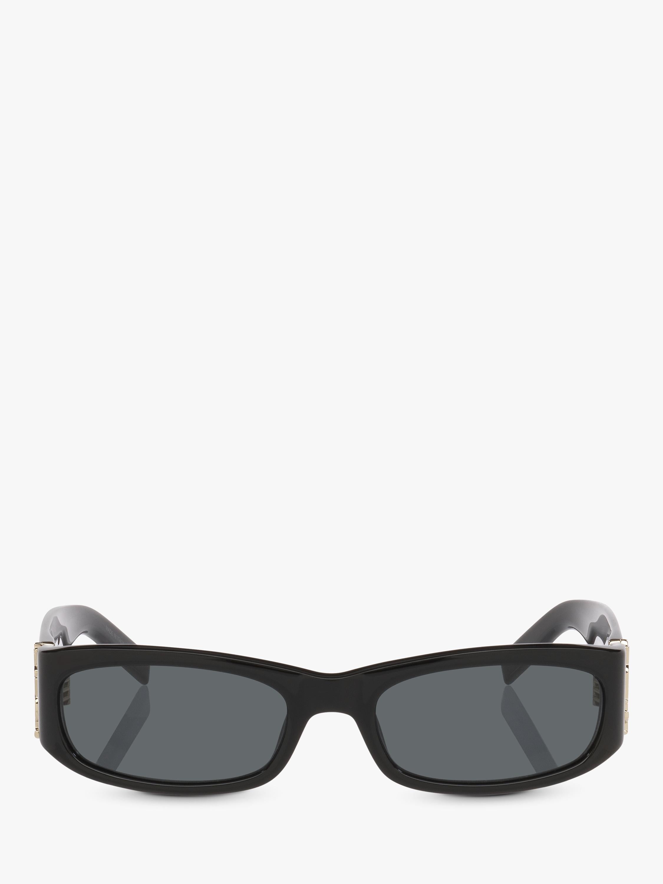 Yves Saint Laurent rectangular sunglasses black 55mm, UK version