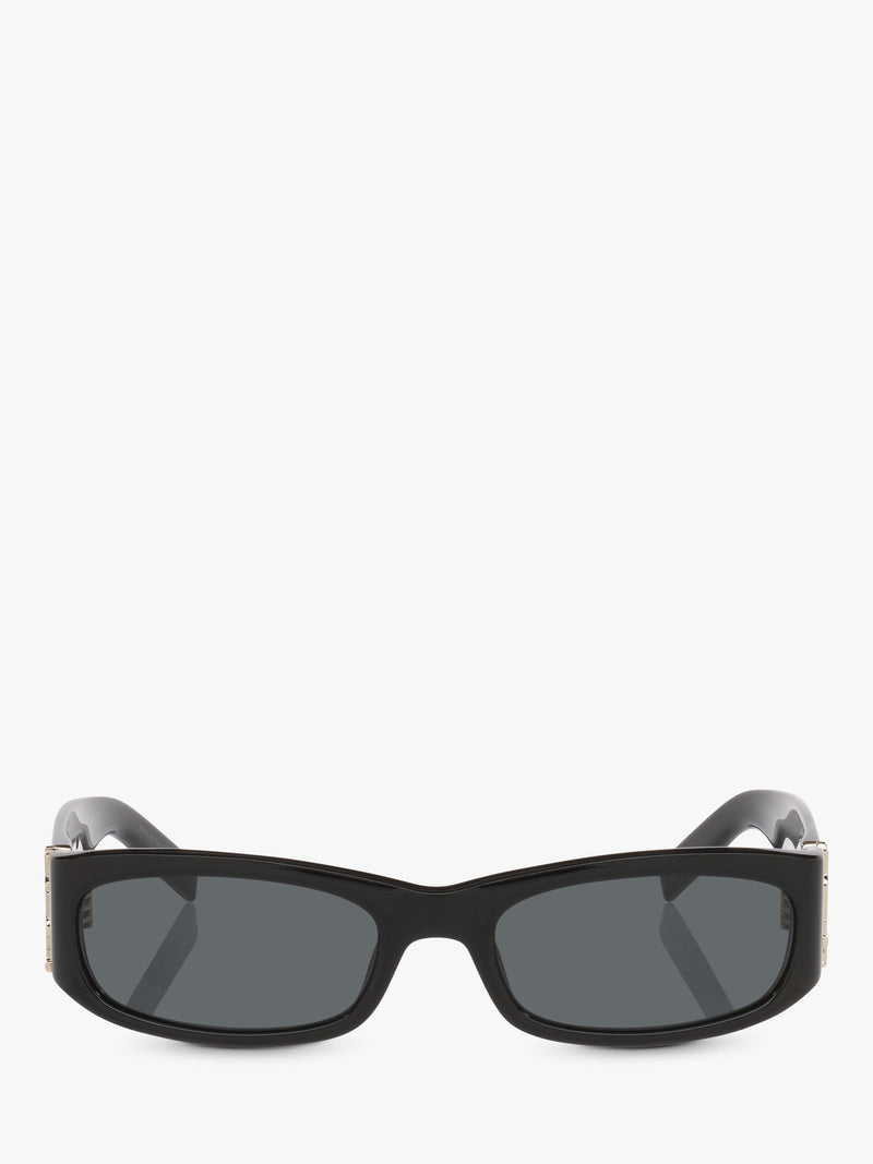 Yves Saint Laurent rectangular sunglasses black 55mm, UK version