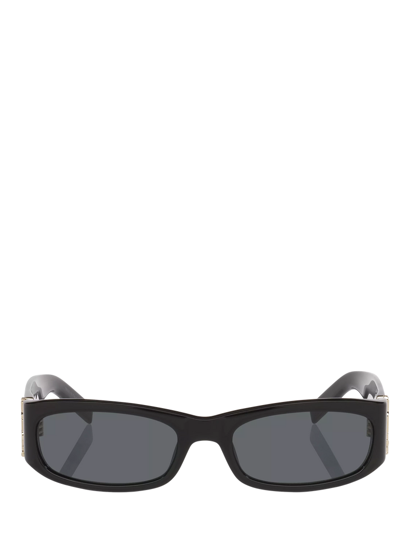 Yves Saint Laurent rectangular sunglasses black 55mm, UK version