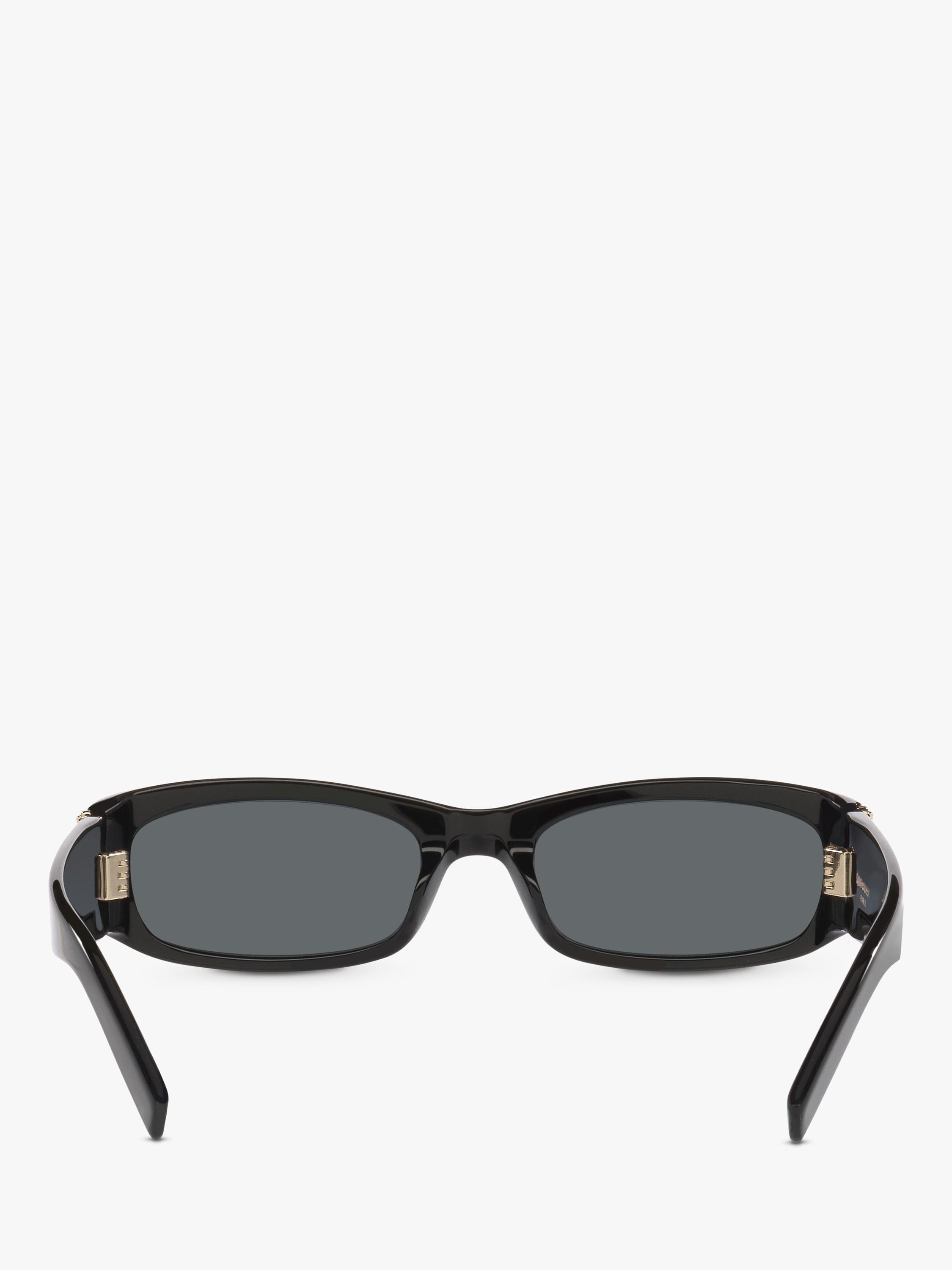 Yves Saint Laurent rectangular sunglasses black 55mm, UK version