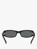 Yves Saint Laurent rectangular sunglasses black 55mm, UK version