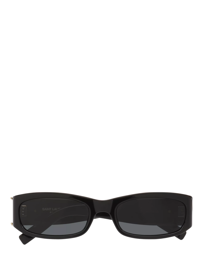 Yves Saint Laurent rectangular sunglasses black 55mm, UK version