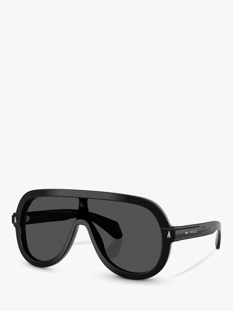 Moncler oval sunglasses white 130mm (British brand)