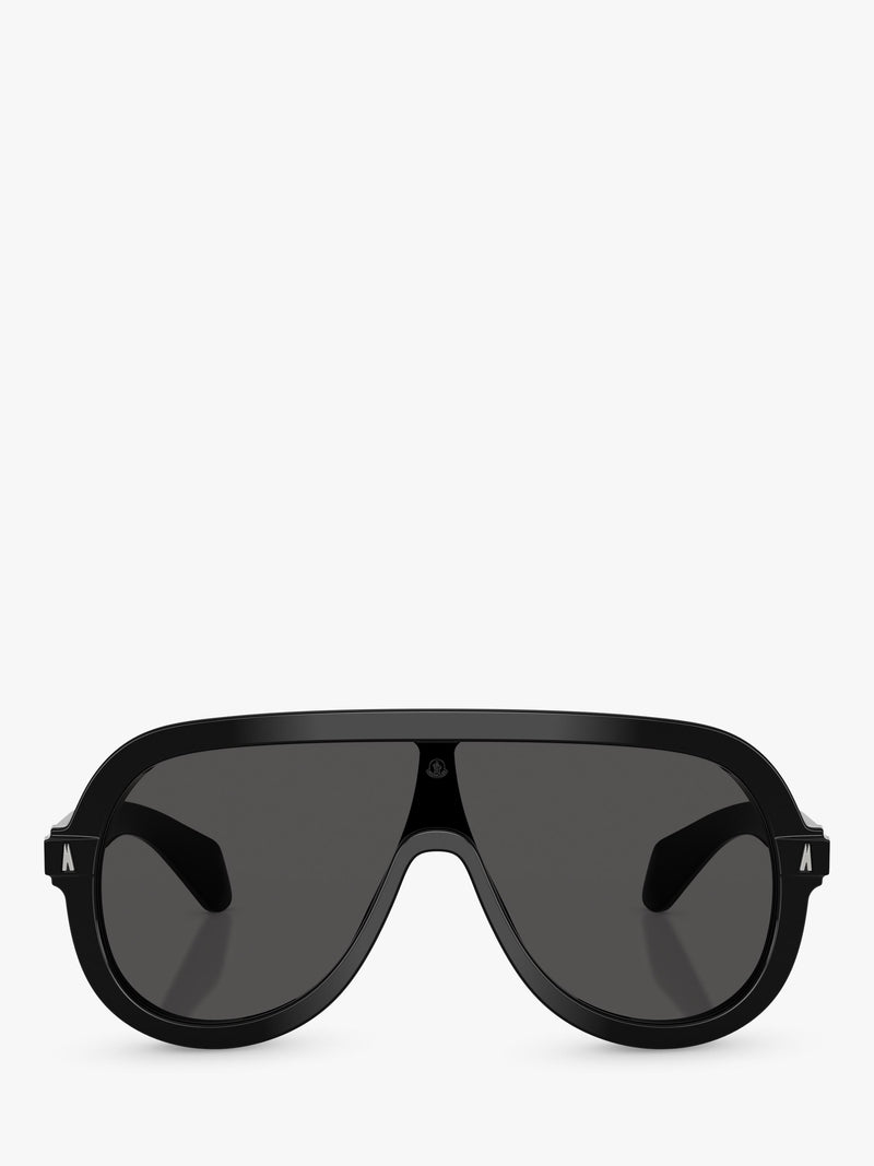 Moncler oval sunglasses white 130mm (British brand)