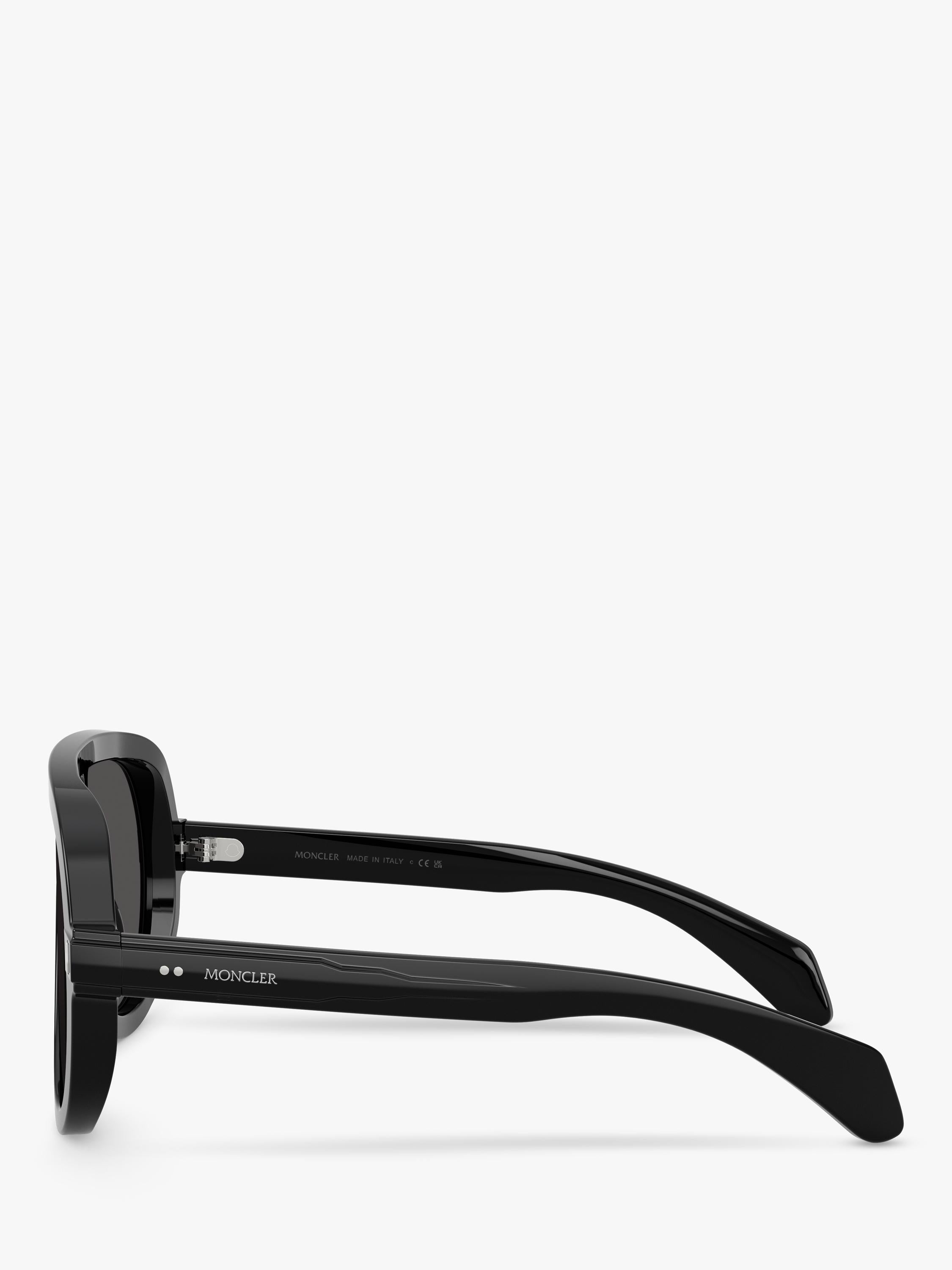 Moncler oval sunglasses white 130mm (British brand)