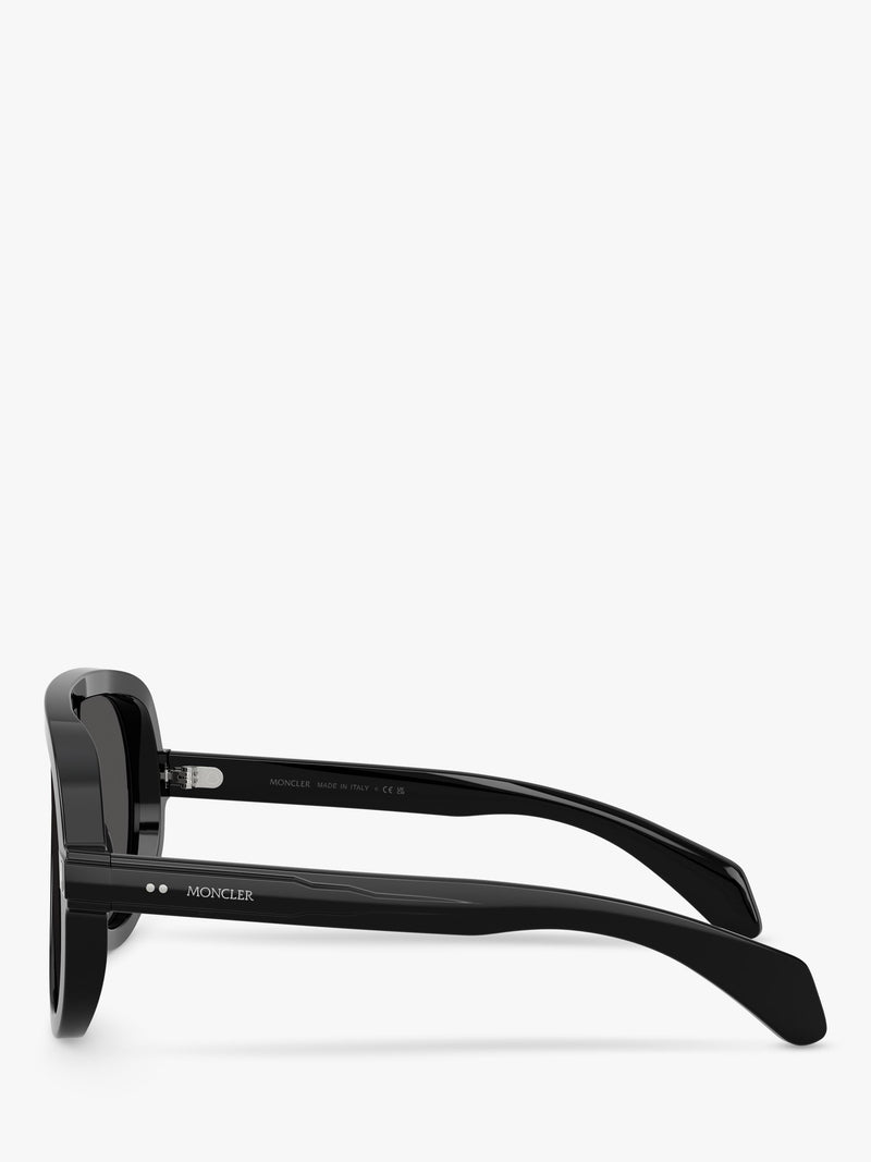 Moncler oval sunglasses white 130mm (British brand)