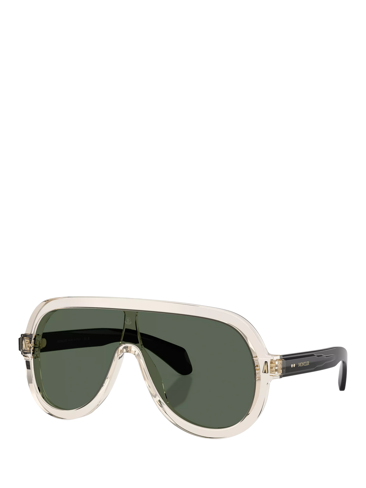 Moncler oval sunglasses white 130mm (British brand)
