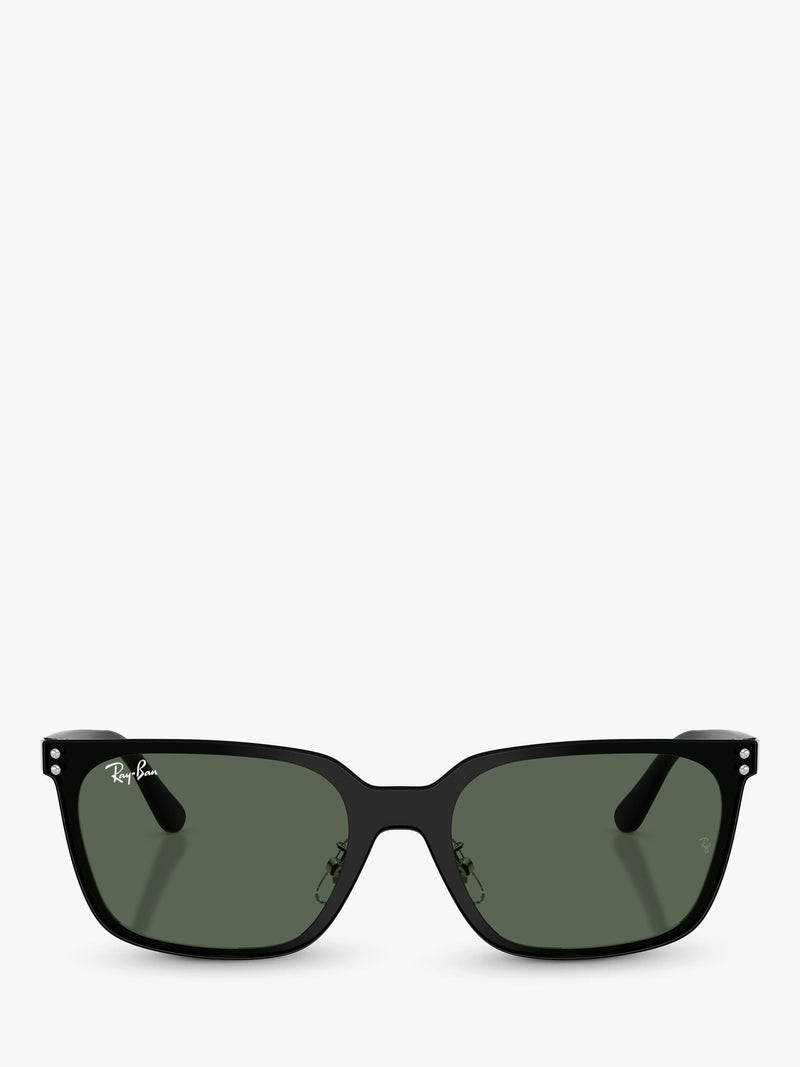 Ray-Ban RB3784D square sunglasses black metal frame (British brand)