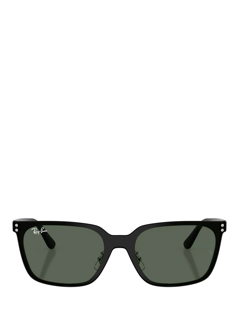 Ray-Ban RB3784D square sunglasses black metal frame (British brand)